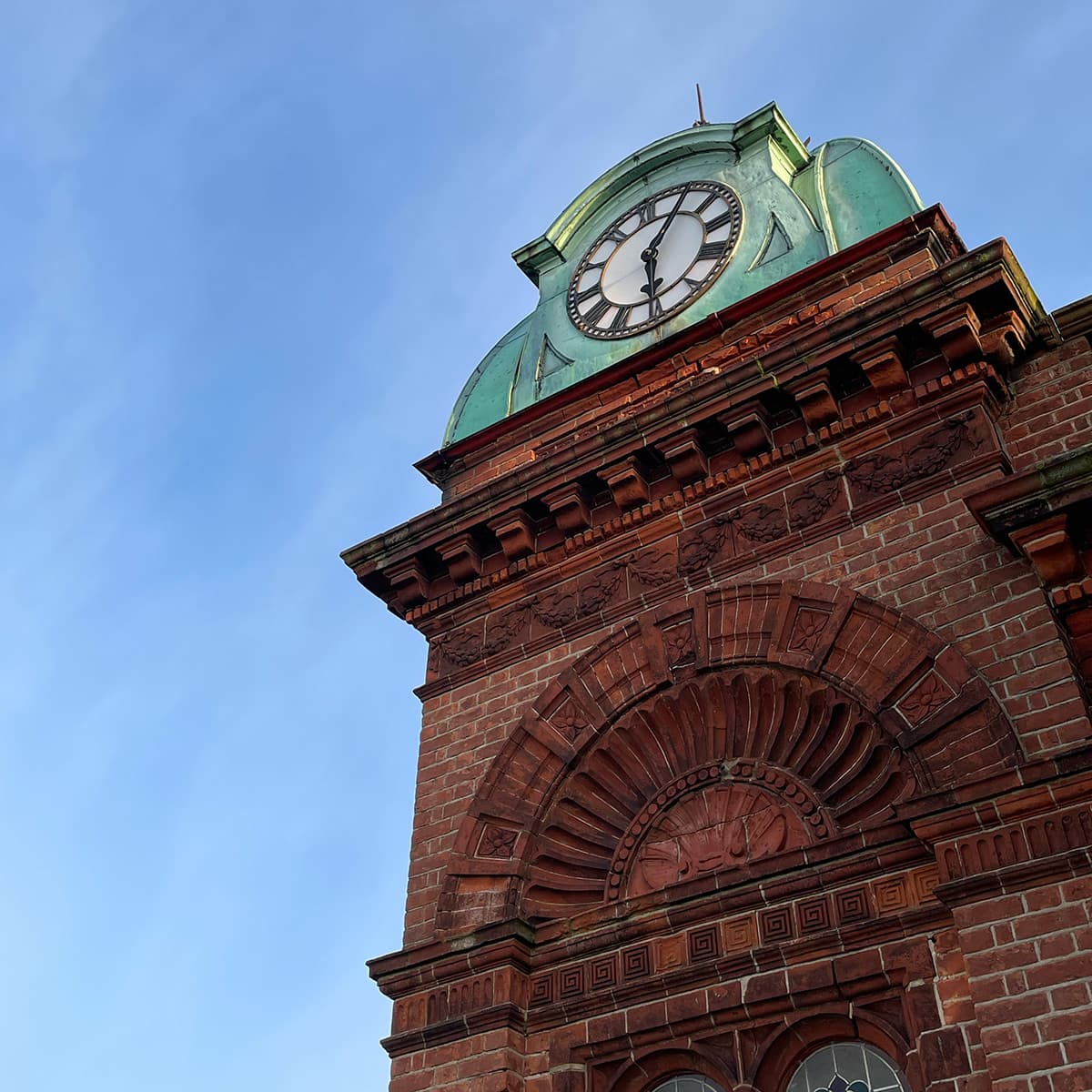 The Pavilion Theatre clock tower